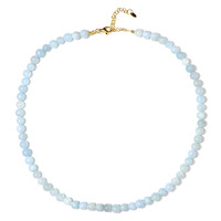 Aquamarine Silver Necklace