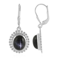 Indian star diopside Silver Earrings