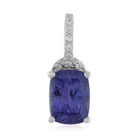 Tanzanite Silver Pendant