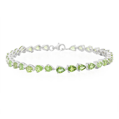 Paraiba Tourmaline Silver Bracelet