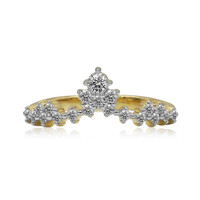 9K SI1 (G) Diamond Gold Ring