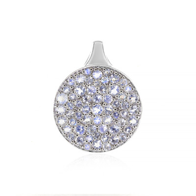 Rainbow Moonstone Silver Pendant (KM by Juwelo)