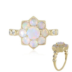 9K Welo Opal Gold Ring (de Melo)
