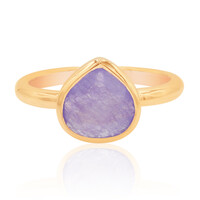Lavender Jade Silver Ring