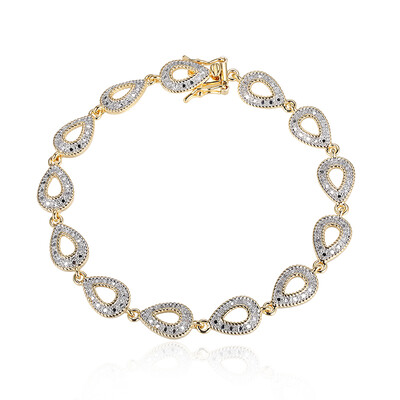 I3 (I) Diamond Brass Bracelet (Juwelo Style)