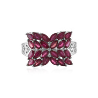 Madagascar Ruby Silver Ring