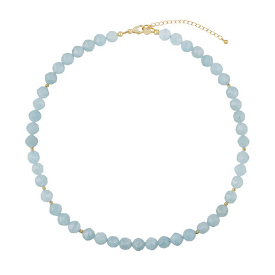 Brazilian Aquamarine Silver Necklace