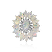 Welo Opal Silver Ring