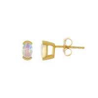 Welo Opal Silver Earrings