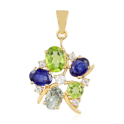 Peridot Silver Pendant
