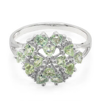 Paraiba Tourmaline Silver Ring