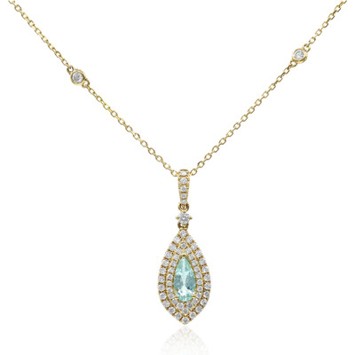 18K Paraiba Tourmaline Gold Necklace (CIRARI)