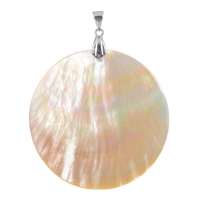Mother of Pearl Silver Pendant