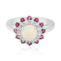Welo Opal Silver Ring