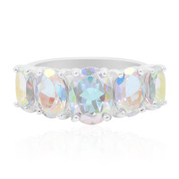 Moonlight Topaz Silver Ring