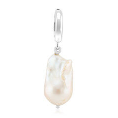 White Freshwater Pearl Silver Pendant (TPC)