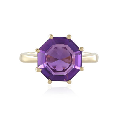 Zambian Amethyst Silver Ring