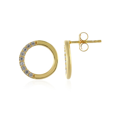 Zircon Silver Earrings