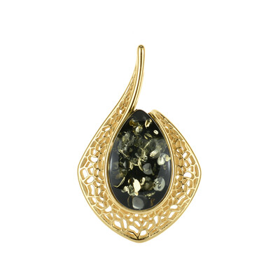 Baltic Amber Silver Pendant (dagen)