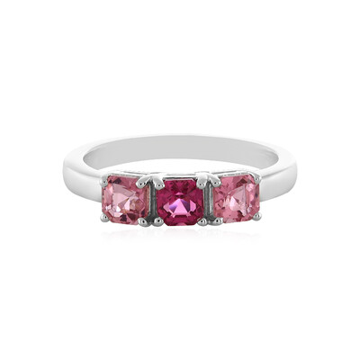 Nigerian Neon Tourmaline Silver Ring