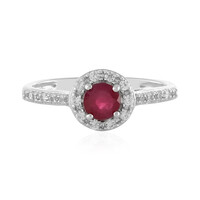 Madagascar Ruby Silver Ring