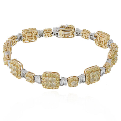 14K SI2 Yellow Diamond Gold Bracelet (CIRARI)