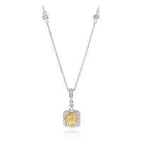 14K SI2 Yellow Diamond Gold Necklace (CIRARI)