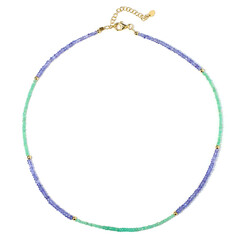 Colombian Emerald Silver Necklace