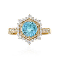 9K Ratanakiri Zircon Gold Ring (Adela Gold)