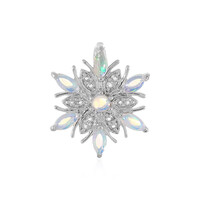Welo Opal Silver Pendant
