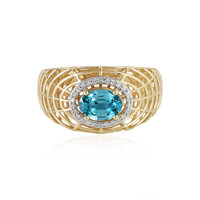 9K Ratanakiri Zircon Gold Ring (Ornaments by de Melo)