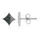 I3 (J) Diamond Silver Earrings