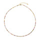 Fancy Tourmaline Silver Necklace