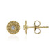 9K IF (G) Diamond Gold Earrings (de Melo)