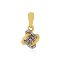 I1 (I) Diamond Silver Pendant
