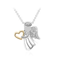 I2 (I) Diamond Silver Necklace