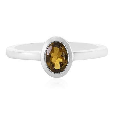 Tourmaline Silver Ring