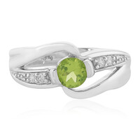 Peridot Silver Ring