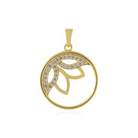 Zircon Silver Pendant