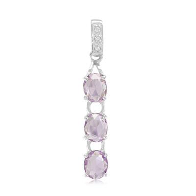 Mozambique Sapphire Silver Pendant
