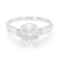 Petalite Silver Ring