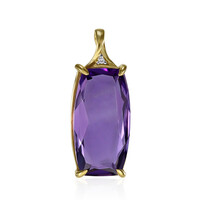 Amethyst Silver Pendant