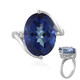 Cobalt Blue Topaz Silver Ring