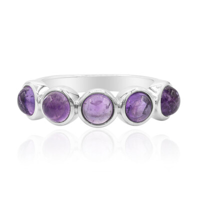Amethyst Silver Ring