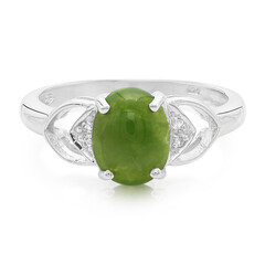Imperial Chrysoprase Silver Ring
