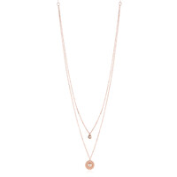 9K Flawless (D) Diamond Gold Necklace