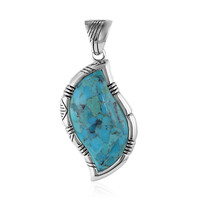 Turquoise Silver Pendant (Art of Nature)