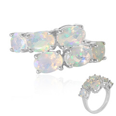 Welo Opal Silver Ring
