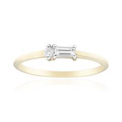 9K SI1 (G) Diamond Gold Ring