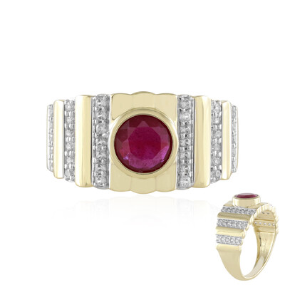 9K Madagascar Ruby Gold Ring (de Melo)